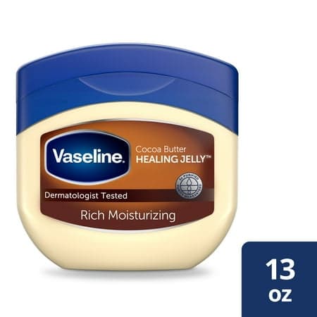 Picture of Vaseline Rich Moisturizing Cocoa Butter Healing Petroleum Jelly for Dry Skin, 13 oz