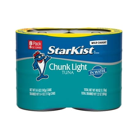 Picture of StarKist Chunk Light Tuna in Water, 5 oz, 8 Cans