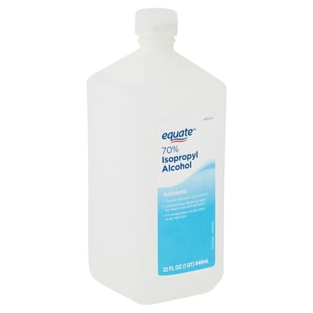 Picture of Equate 70% Isopropyl Alcohol Antiseptic, 32 fl oz
