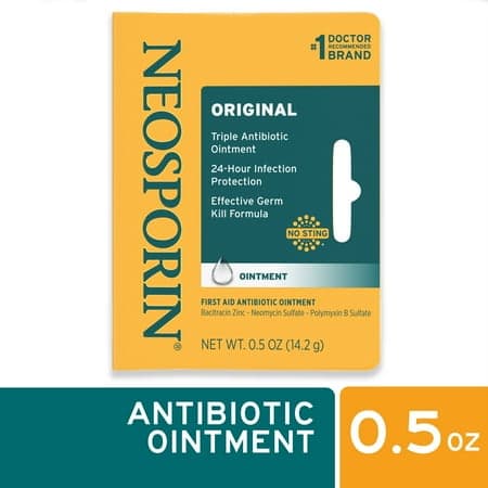 Picture of Neosporin Original Triple Antibiotic Ointment, Bacitracin Zinc, .5 oz