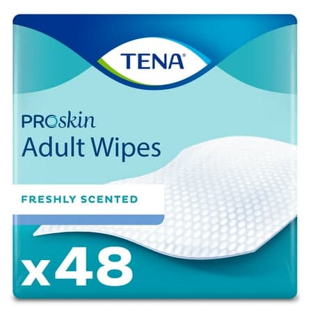 Picture of Tena ProSkin Ultra Adult Wipes for Incontinence, 48 Count