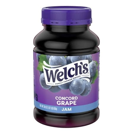 Picture of Welch's Concord Grape Jam, 30 oz Jar