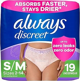 Picture of Depend Women's Disposable Underwear Pull-Up, Small, 19 ct.