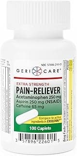 Picture of Acetaminophen Plus Aspirin & Caffeine, 250 mg., 250 mg., 65 mg., 100 ct.