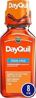 Picture of DayQuil Liquid, 325 mg., 10 mg., 5 mg., 8 oz., 1 ct.