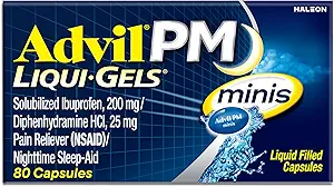 Picture of Advil PM Caplets, 200 mg., 38 mg., 80 ct.