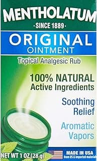 Picture of Mentholatum Original Ointment Vapor Rub, 1 oz., 1 ct.
