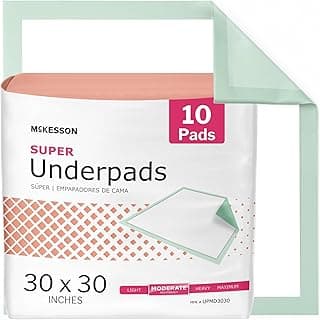 Picture of Underpad, Disposable, 30" x 30", 10 ct.