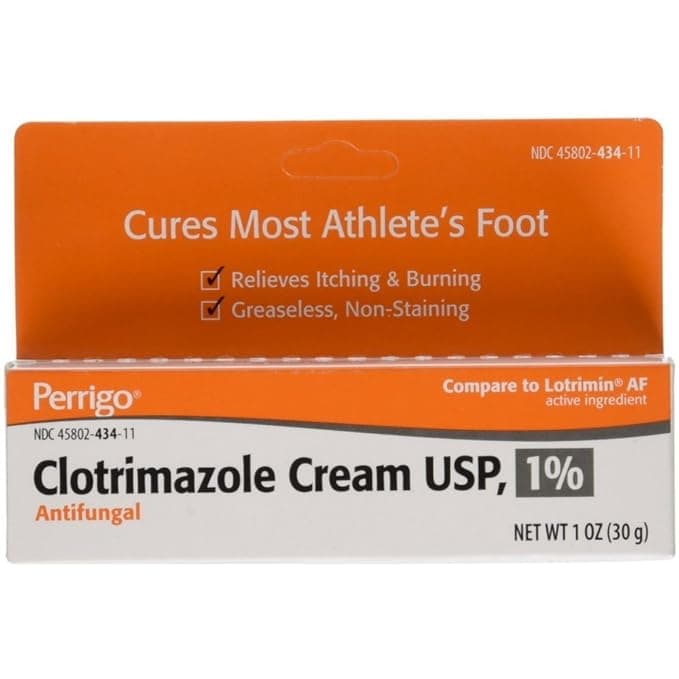 Picture of Clotrimazole Athlete's Foot Cream, 1%, 1.5 oz.