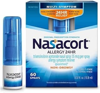 Picture of Nasacort Allergy Relief 24-Hour, 60 sprays, 10.8 ml.