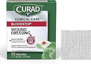 Picture of Gauze, Curad Hemostatic Bloodstop, 1" x 1", 10 ct.