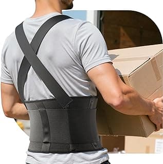 Picture of Back Support with Suspenders, X-Large, 1 ct.