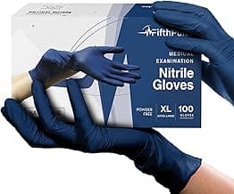 Picture of Disposable Gloves, Nitrile, X-Large, 100 ct.