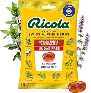 Picture of Cough Drops, Ricola Original Herb Sugar-Free, 19 ct.