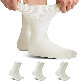 Picture of Diabetic Socks, White, X-Large, 3-pack, 1 ct.