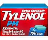 Picture of Acetaminophen PM Extra Strength Caplets, 500 mg., 25 mg., 100 ct.