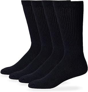 Picture of Diabetic Socks, Ultra Soft Padded, Black, Large, 2-pack, 1 ct.