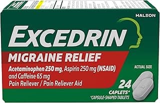 Picture of Excedrin Migraine Tablets, 250 mg., 250 mg., 65 mg., 24 ct.