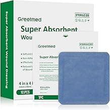 Picture of Wound Dressing, Super Absorbent Polymer, 4" x 4", 10 ct.