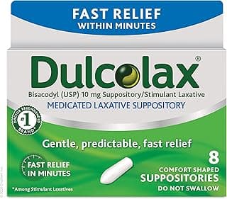 Picture of Dulcolax Suppository, 10 mg., 8 ct.