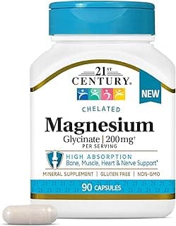 Picture of Magnesium Glycinate Capsules, 200 mg., 90 ct.