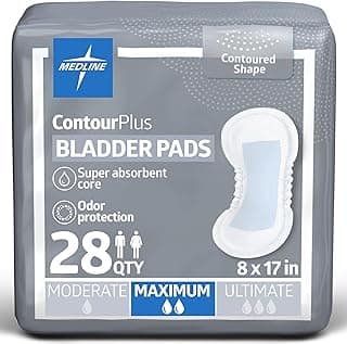 Picture of Bladder Control Shaped Pad, Maximum Absorbency, 28 ct.