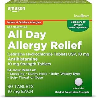 Picture of Cetirizine Allergy Tablets, 10 mg., 30 ct.