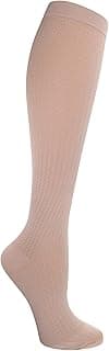 Picture of Compression Knee-High Socks, 8-15 mmHg, Women's Beige, Small (Shoe Size 4-5), 1 pair