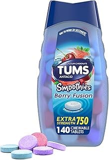 Picture of TUMS Smoothies Extra Strength, 750 mg., 140 ct.