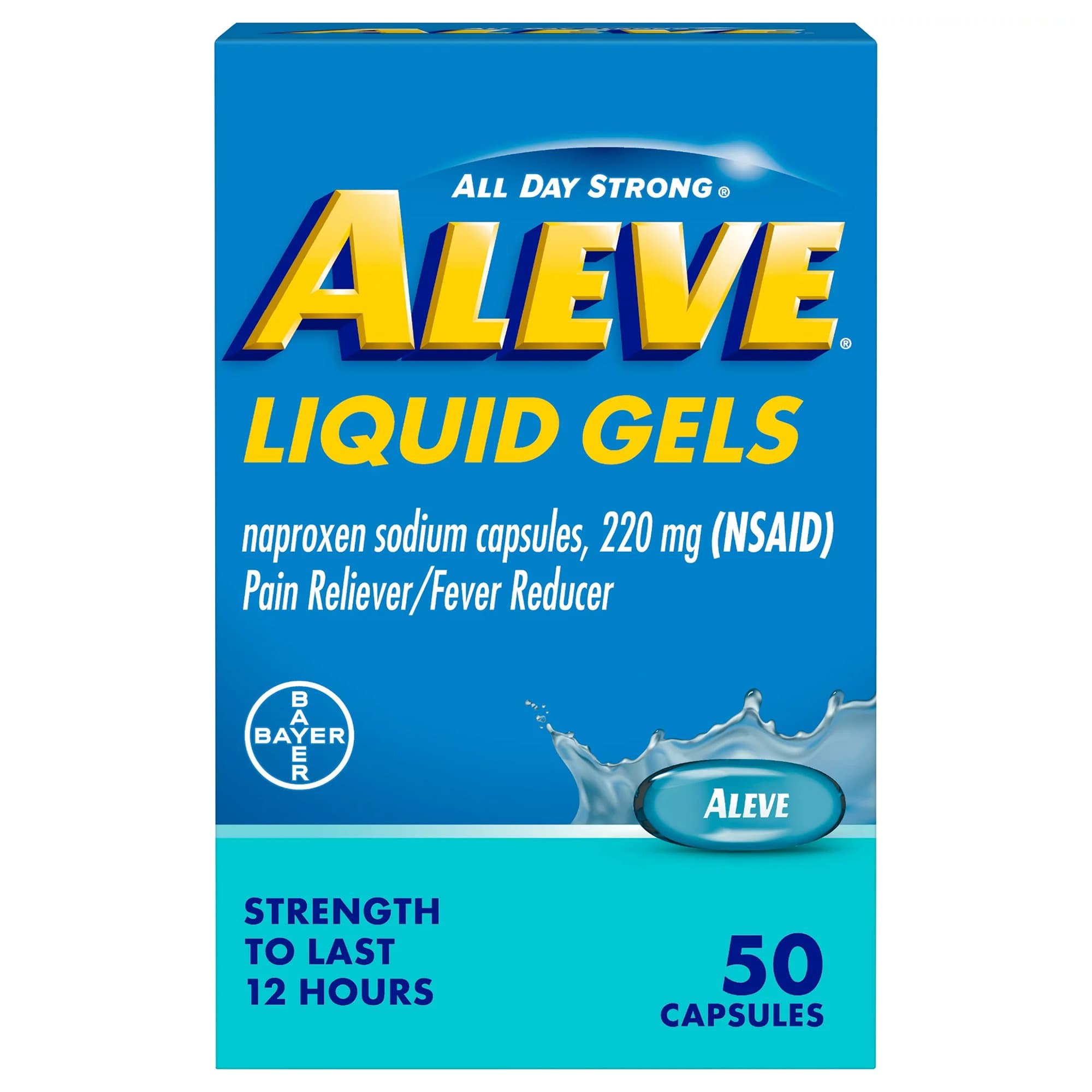 Picture of Aleve Liquid Gel Capsules