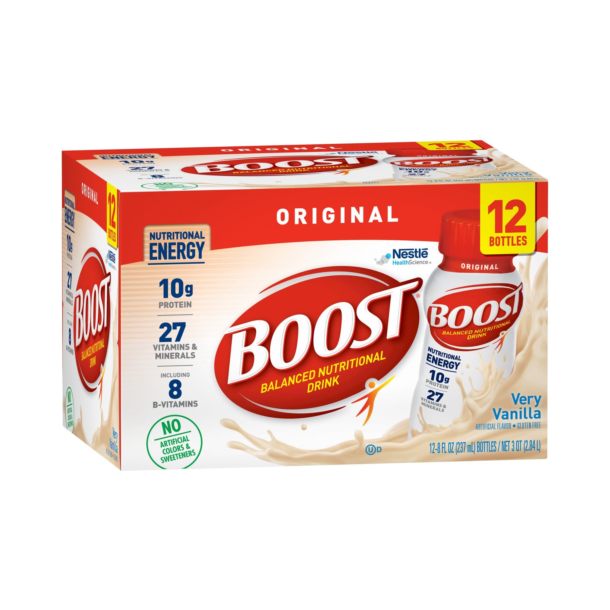 Picture of Boost Original Vanilla Balanced Nutritional Drink, 8-ounce bottle