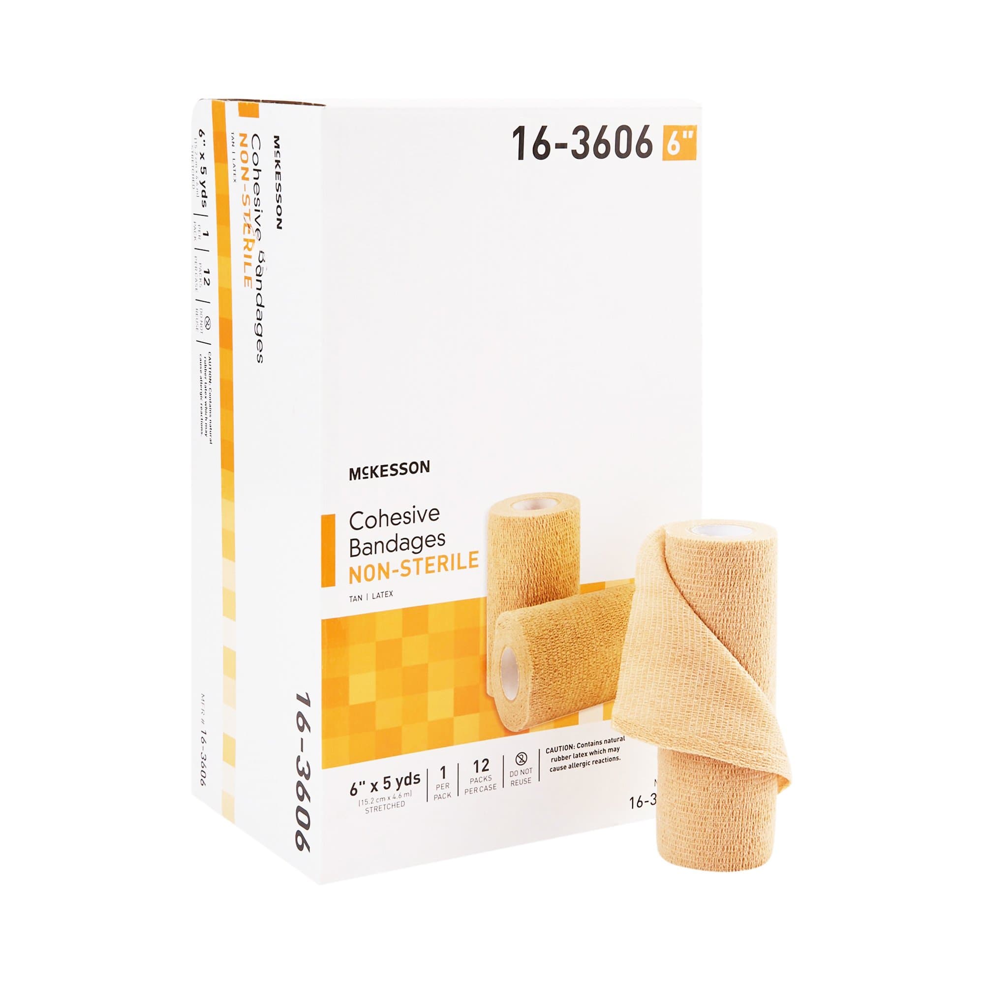 Picture of McKesson Self-adherent Closure Cohesive Bandage, 6 Inch x 5 Yard