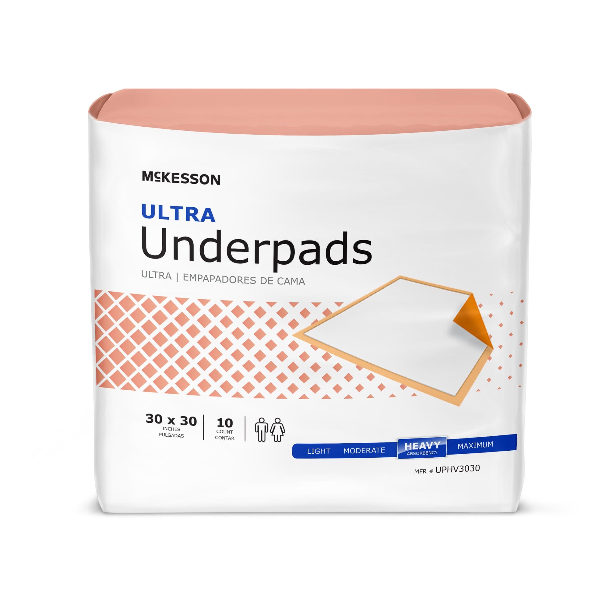 Picture of McKesson Ultra Heavy Absorbency Underpad, 30 x 30 Inch