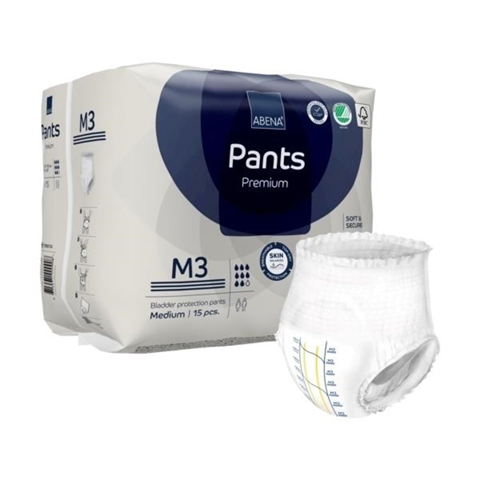 Picture of Abena Premium Pants M3 Incontinence Brief, Medium