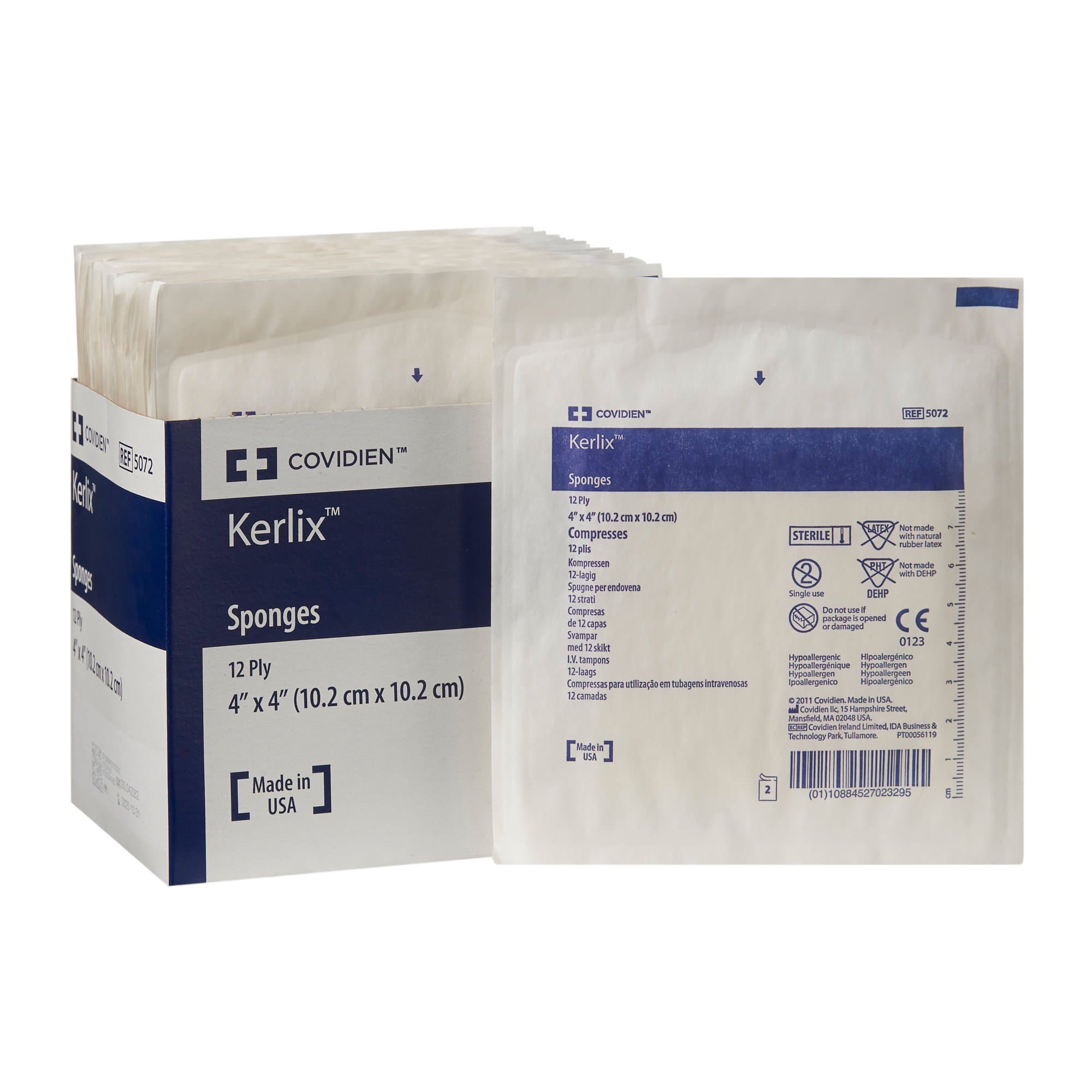 Picture of KerlixTM Sterile USP Type VII Fluff Dressing, 4 x 4 Inch, 12-Ply