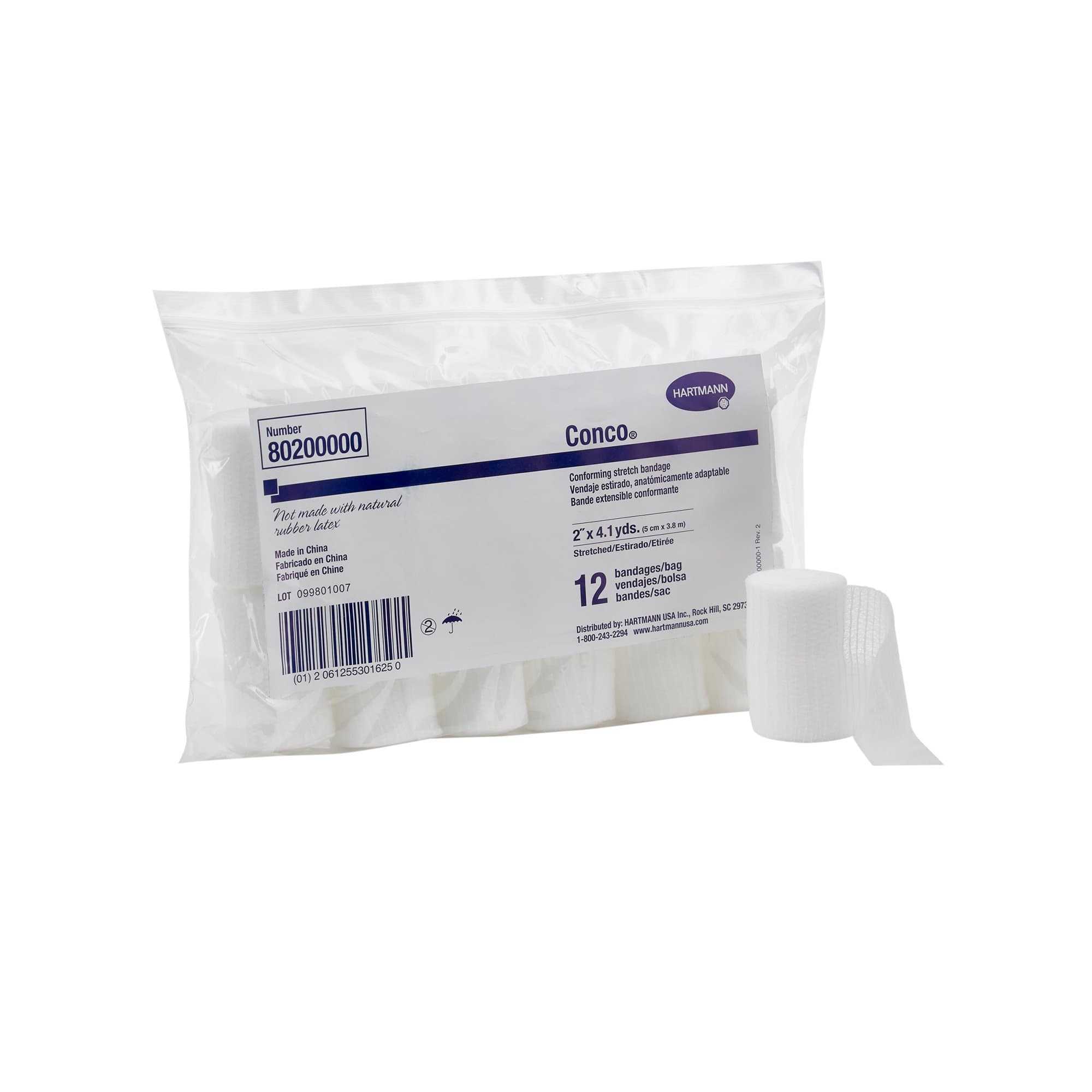 Picture of Conco Conforming Bandage, 2 Inch x 4-1/10 Yard, 1-Ply