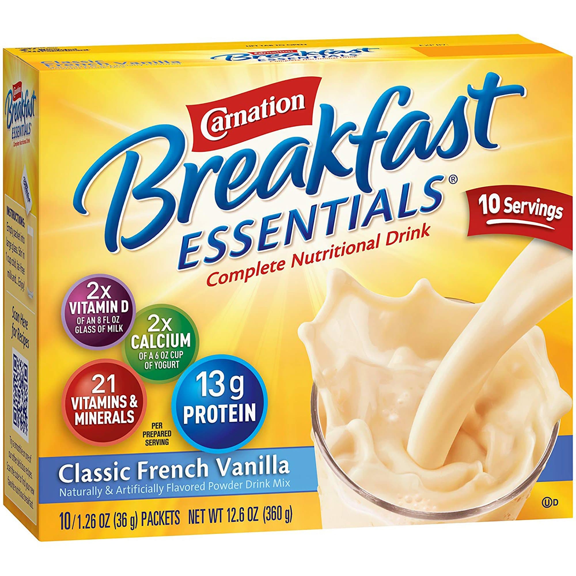 Picture of Carnation Breakfast Essentials Vanilla Nutritional Drink