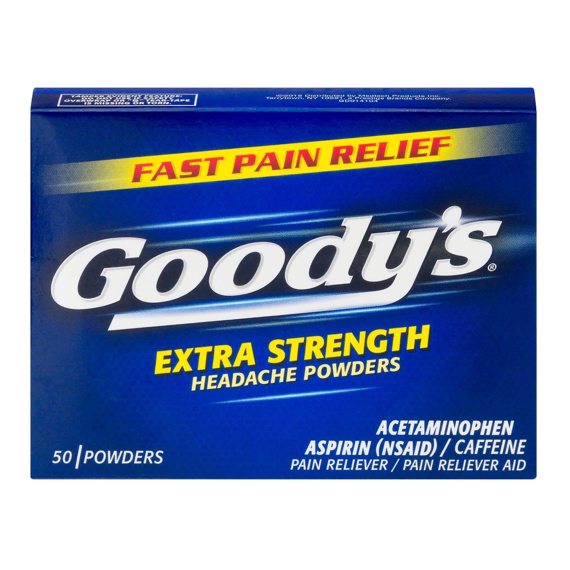 Picture of Goody's Extra Strength Acetaminophen / Aspirin / Caffeine Pain Relief
