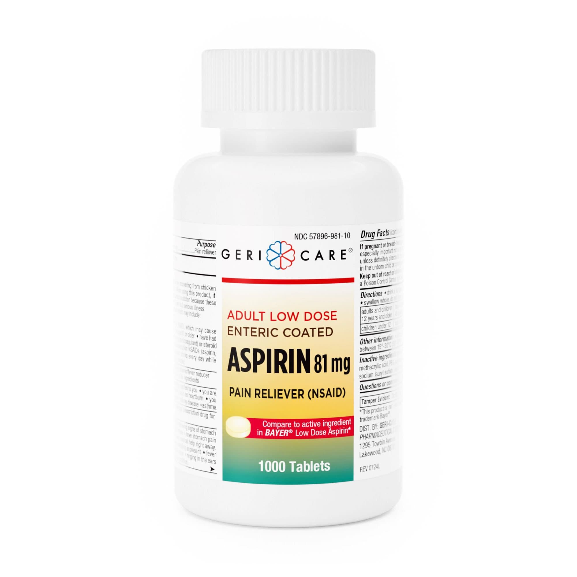 Picture of Geri-Care Low Dose Aspirin