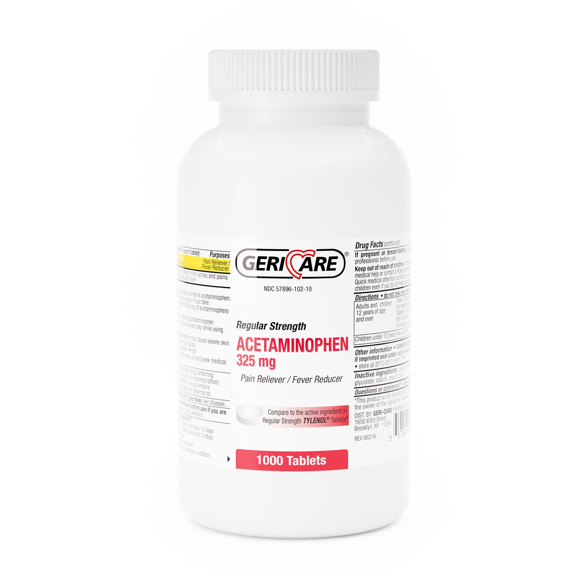Picture of Geri-Care Regular Strength Acetaminophen
