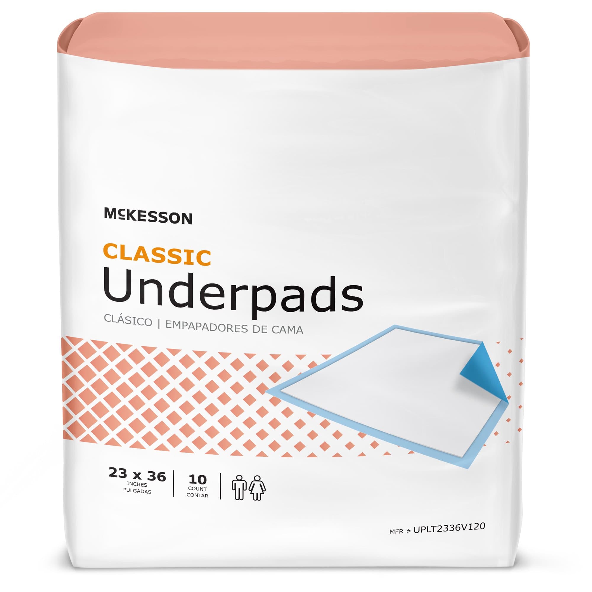 Picture of McKesson Classic Plus Light Absorbency Underpads, 23 x 36 Inch