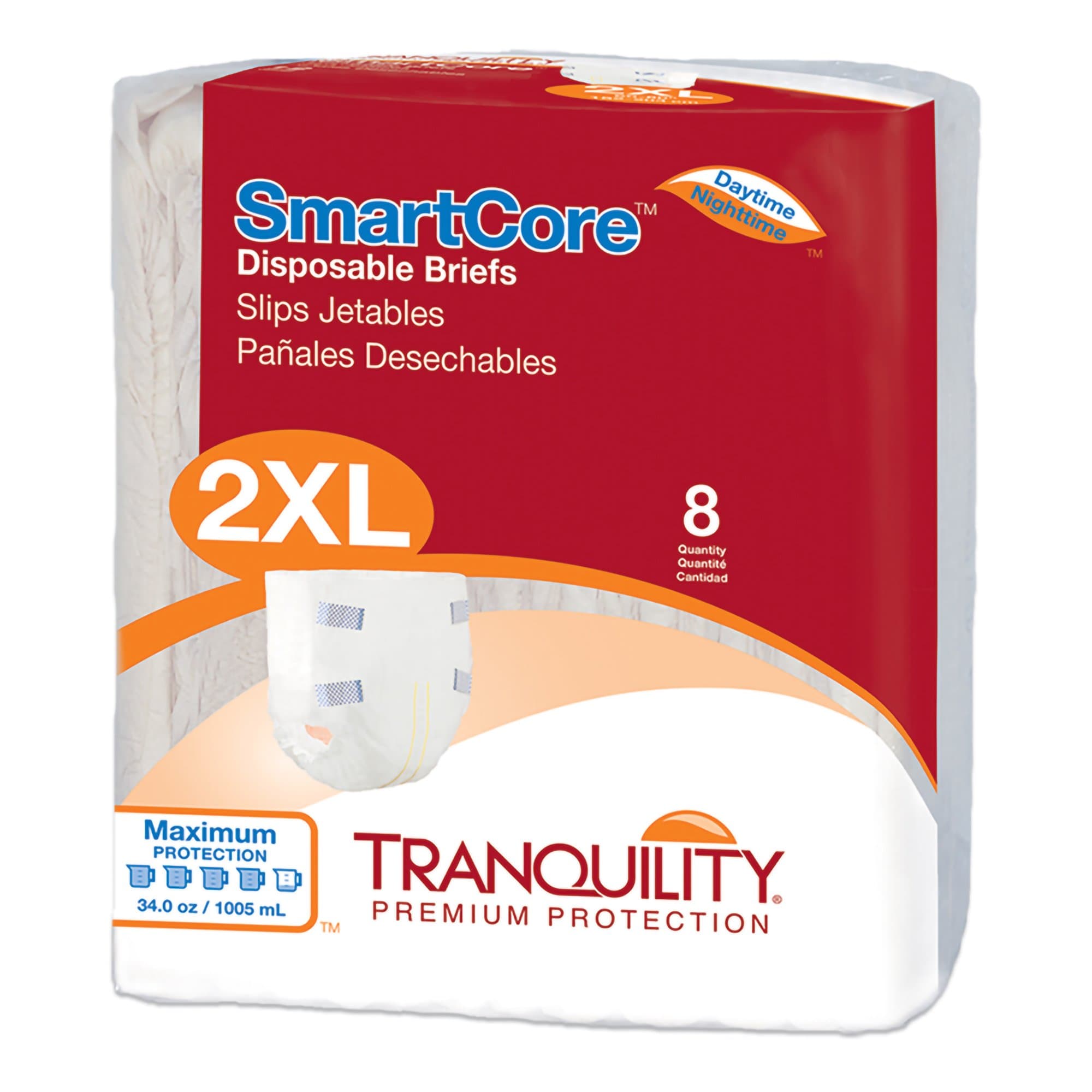 Picture of Tranquility SmartCoreTM Maximum Protection Incontinence Brief, Extra Extra Large