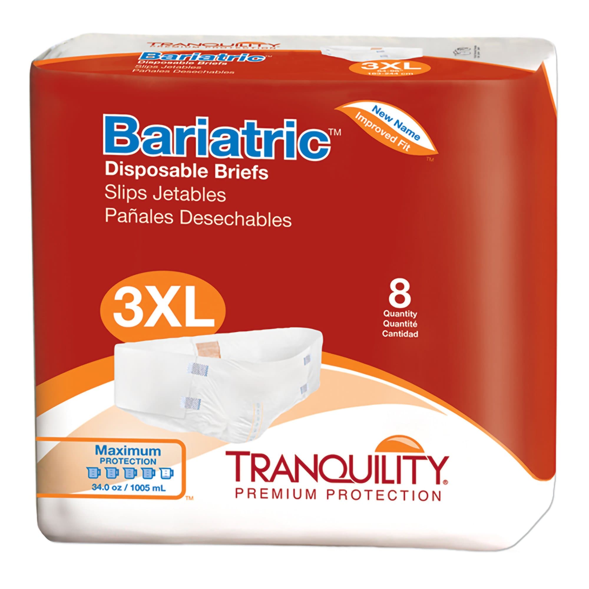 Picture of Tranquility Bariatric Maximum Incontinence Brief