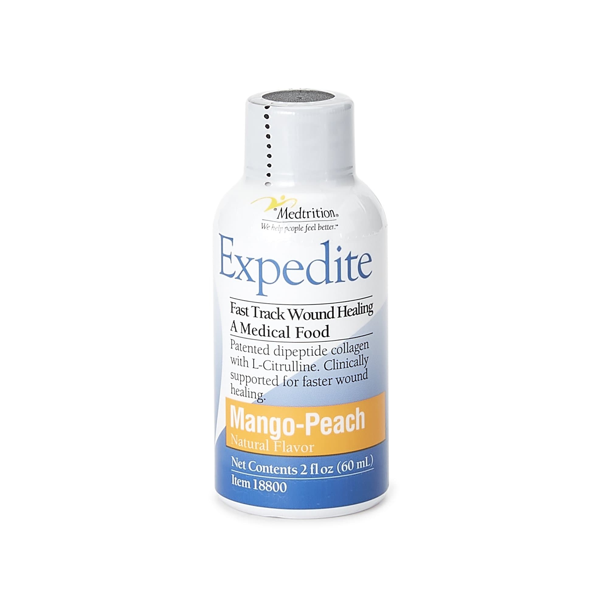 Picture of ExpediteTM Mango-Peach Concentrated Collagen Dipeptides Medical Food, 2-oz.