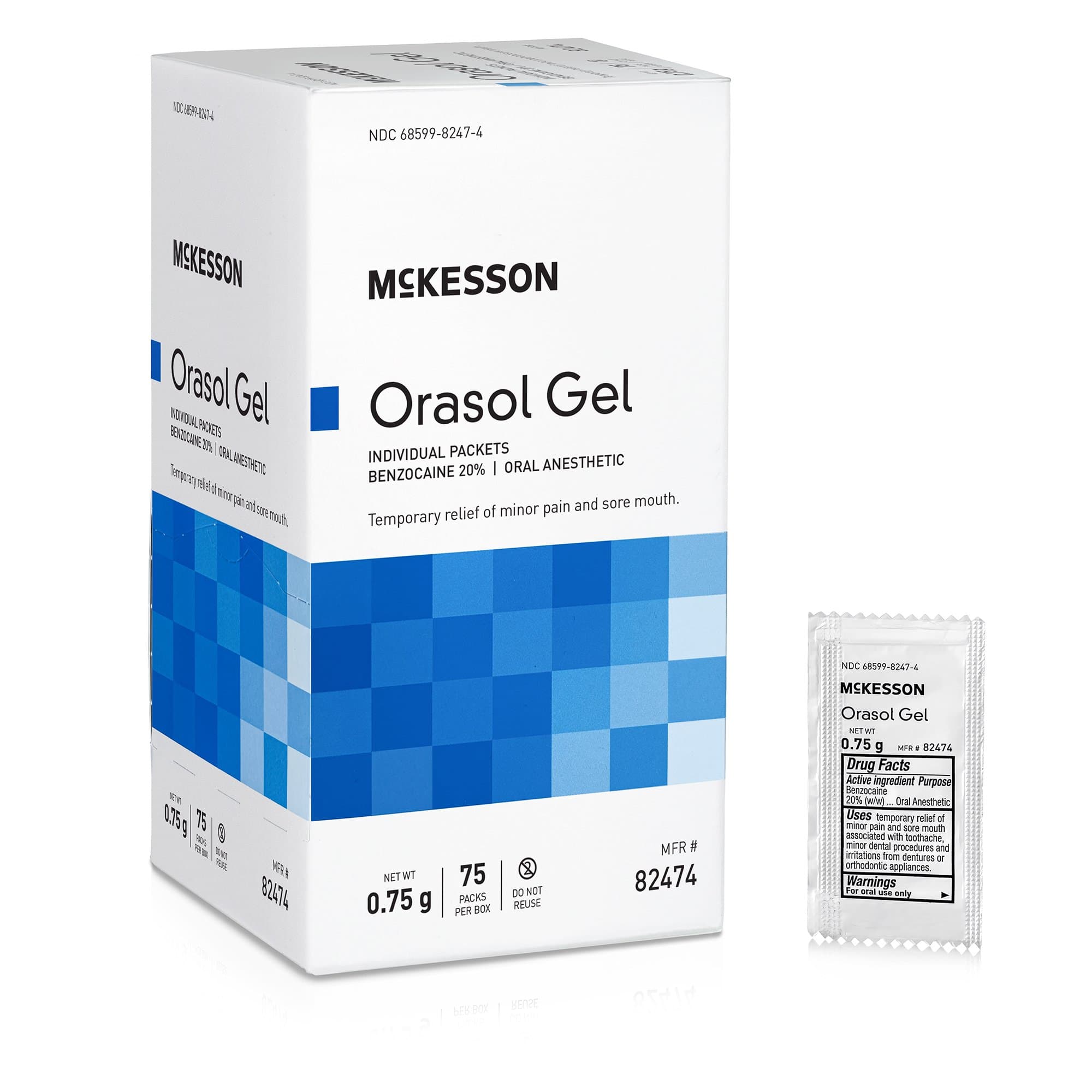 Picture of McKesson Benzocaine Oral Pain Relief