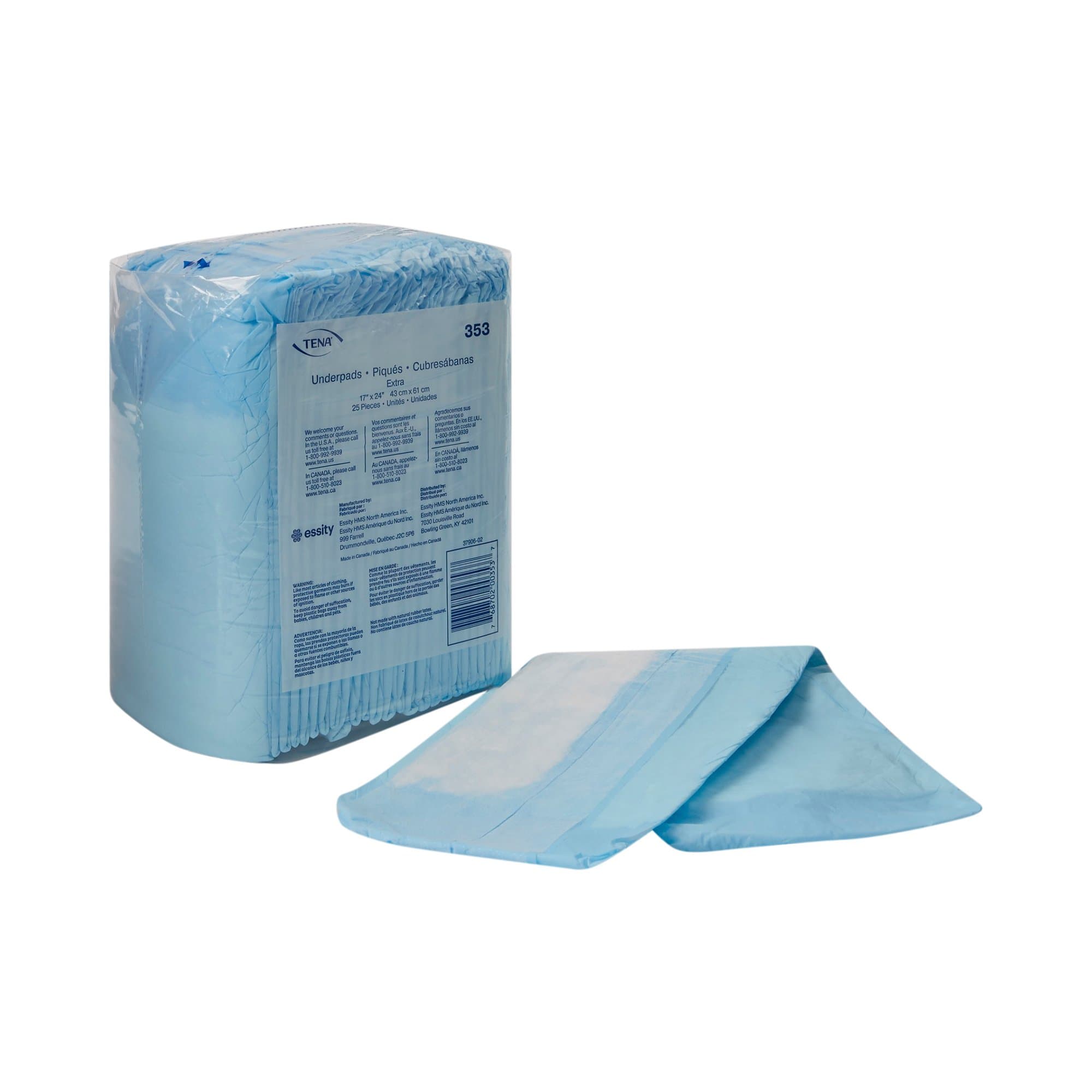 Picture of Tena Extra Absorbent Underpad, 17 x 24 Inch