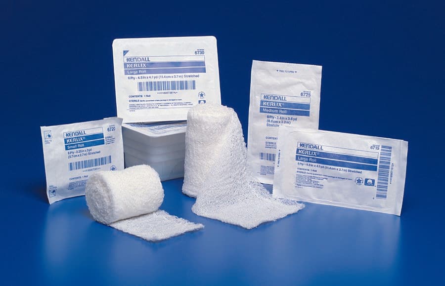 Picture of KerlixTM Sterile Fluff Bandage Roll, 4-1/2 Inch x 4 Yard, 6-Ply