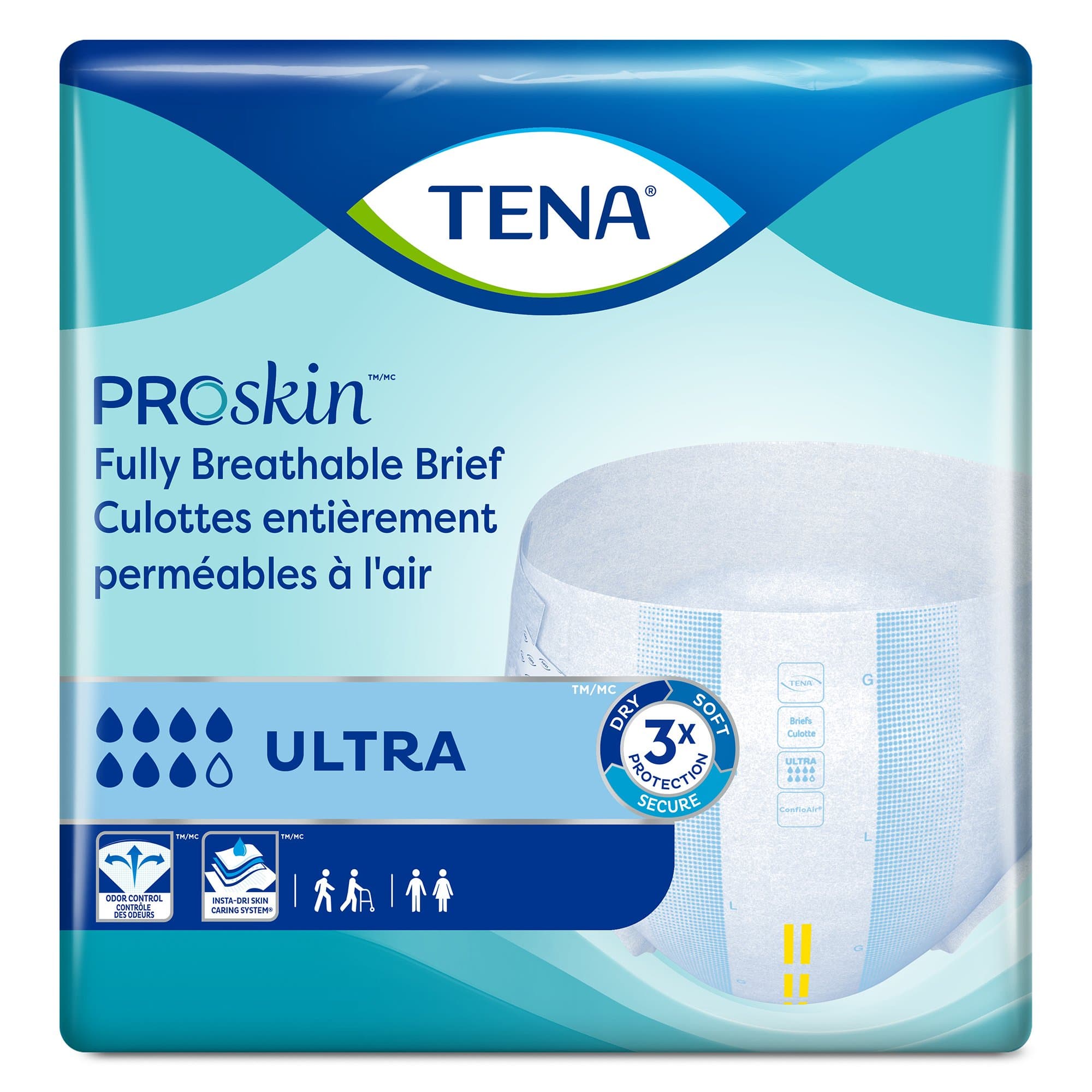 Picture of Tena ProSkinTM Ultra Incontinence Brief, Extra Large