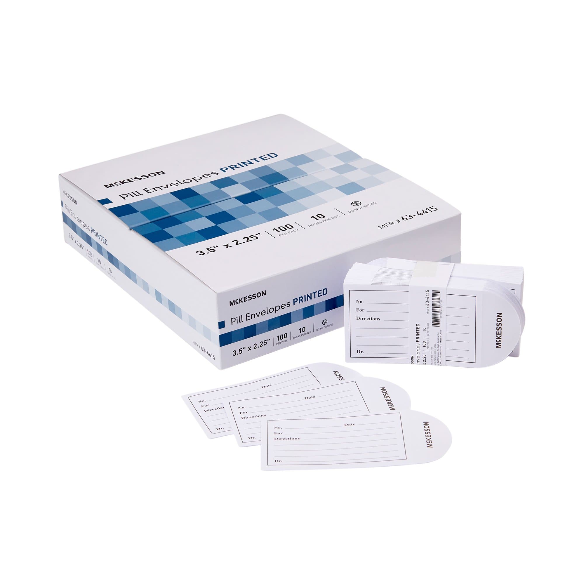 Picture of McKesson Pill Envelope, 312 x 214 Inch