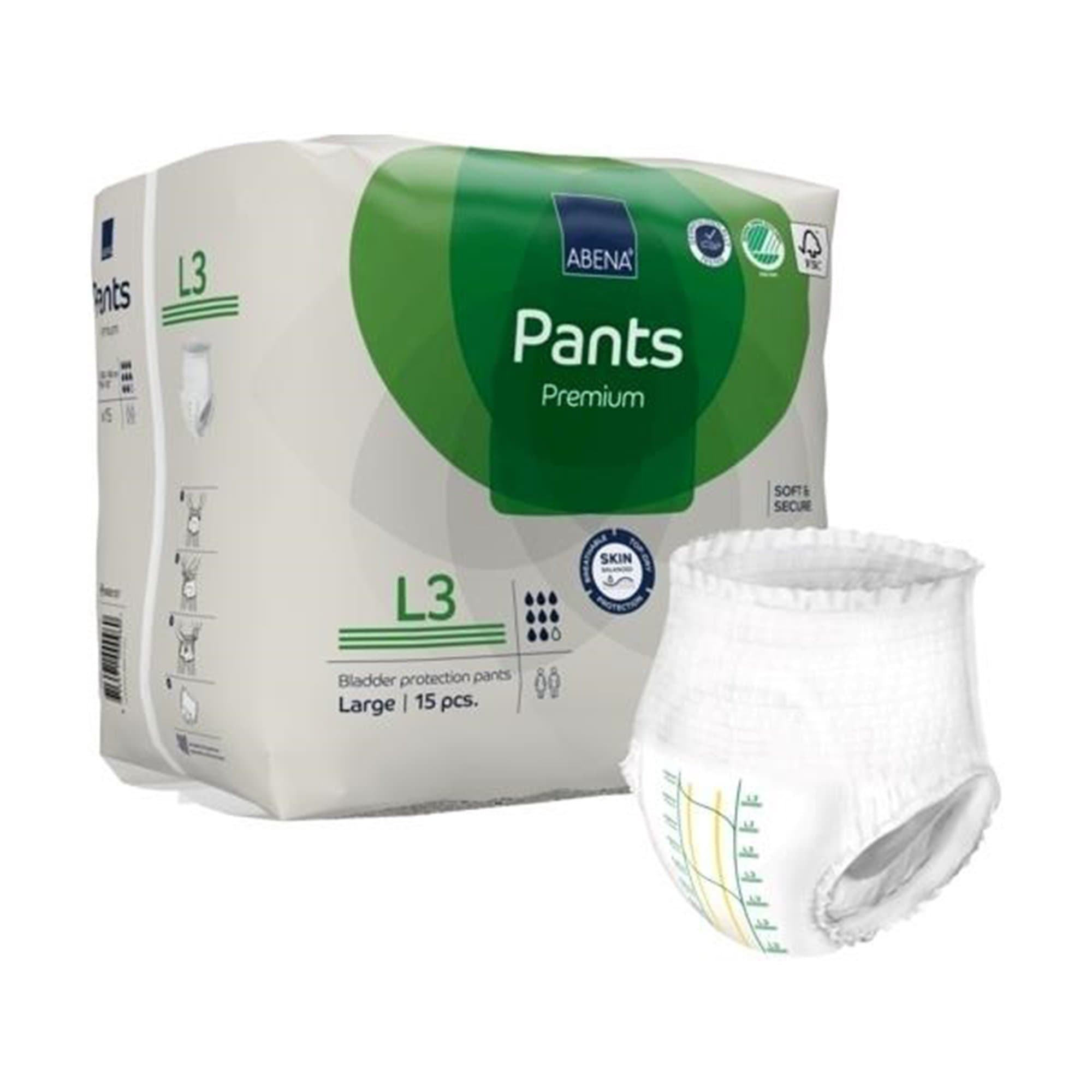 Picture of Abena Premium Pants L3 Incontinence Brief, Large